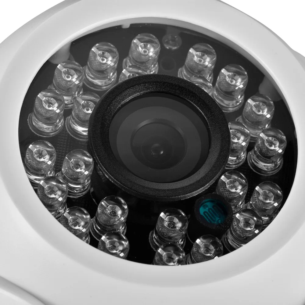 Effio-E 700tvl 1/3 ''سوني CCD 4140 + 811 CCD مجلس 24 المصابيح IR داخلي HD 960H الأمن CCTV داخلي كاميرا بشكل قبة كاميرا مراقبة