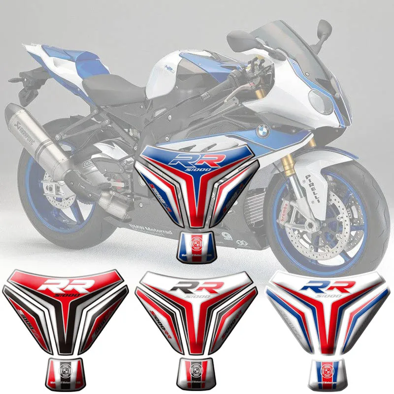 

Motorcycle Stickers Fuel Tank Sticker Fishbone Protective Decals 3D Tank Pad For S1000RR 2015 2016 2017 2018 15-18