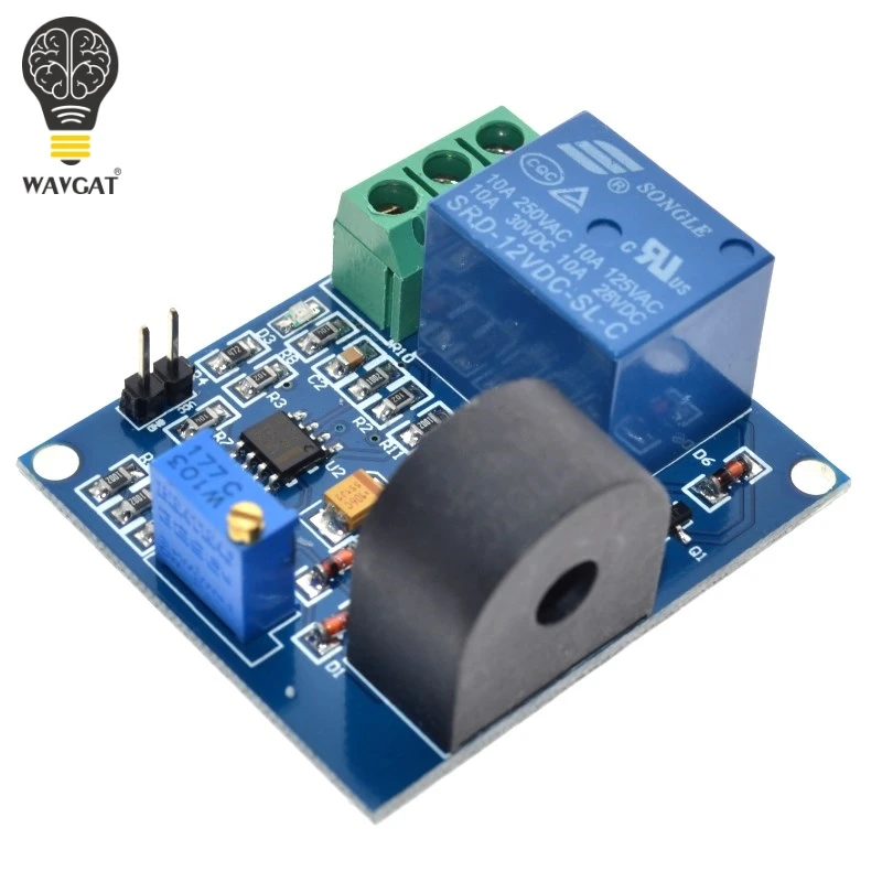 0~20A Current detection sensor AC overcurrent / short-circuit protection detection module