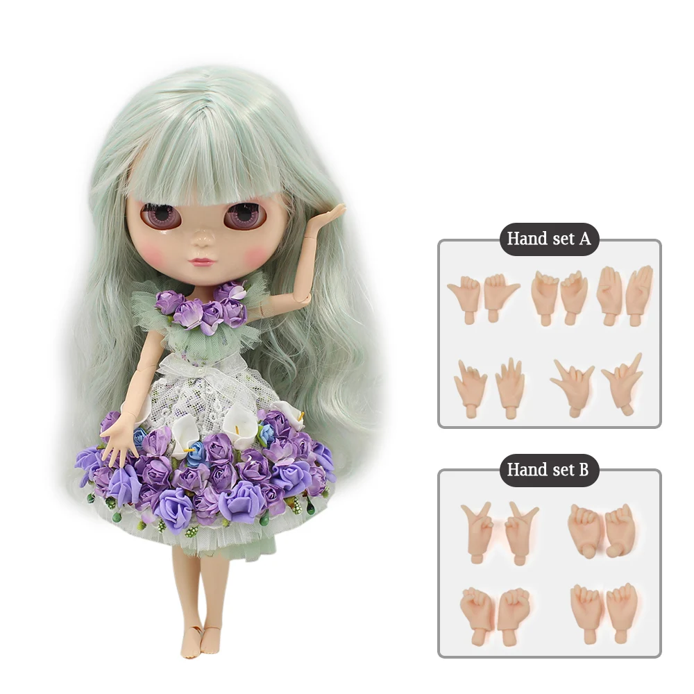 NO.4006/1059 ICY joint doll articulation body including hand set AB like the blyth 1/6 30cm high free shipping