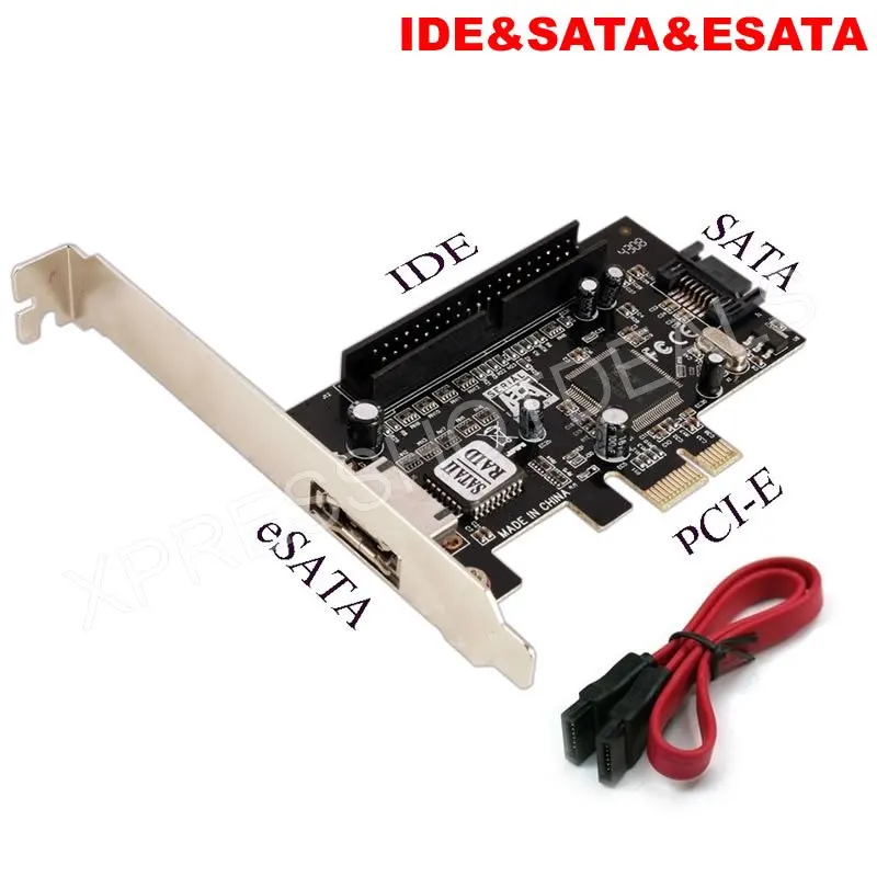 

PCI-E PCI Express eSATA II SATA II 2.0 IDE Card Adapter Converter