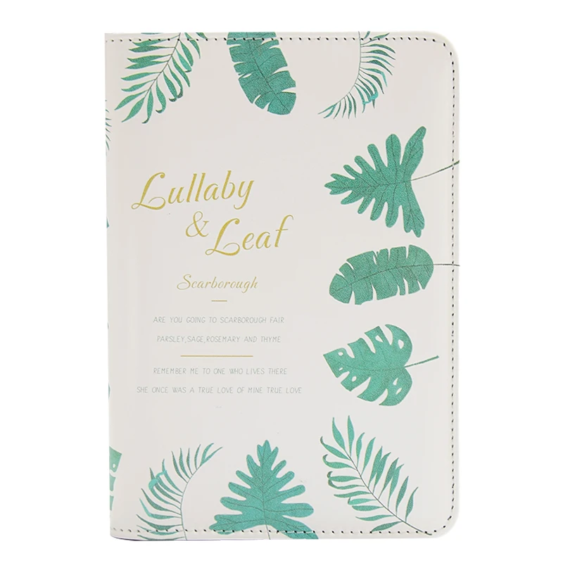 MIRUI Creative Simple Handbook Multifunctional Leather Zipper Notepad Business Diary Notebook Korean Stationery Student Gifts