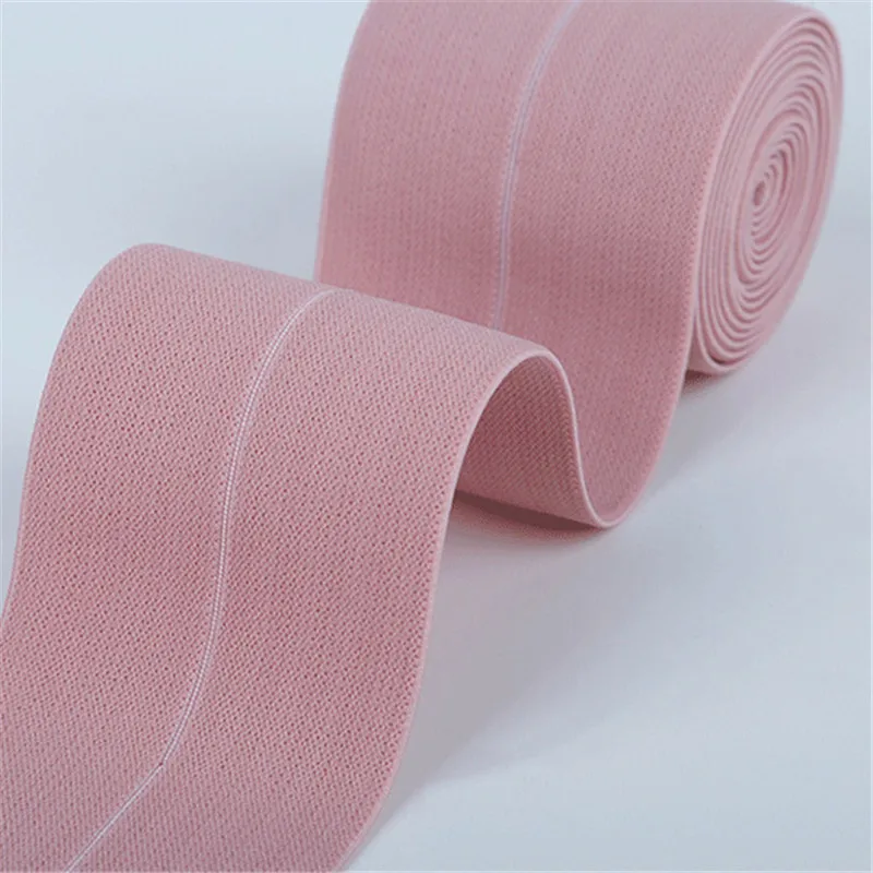 6cm Folded Elastic Band Over Elastic Spandex Satin  Rubber Band Underwear Edging Waist Elastic Band Ties Clothing Accessories 1m