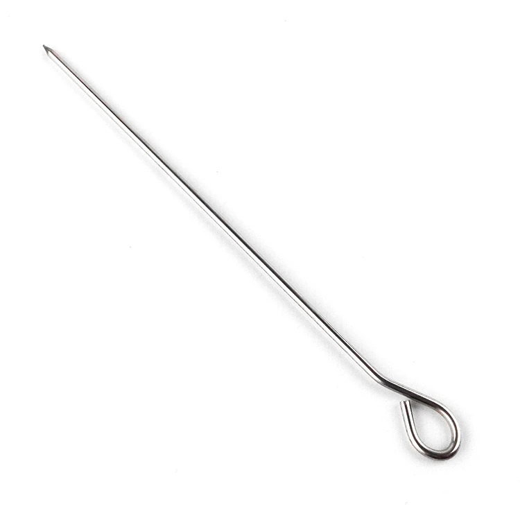 stainless steel goose tail pin roast duck pin meat pin 20cm restaurant use