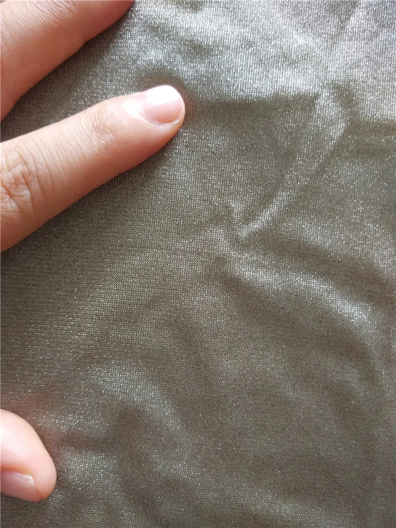 100% silver fiber fabric with radiation protection  maternity cloth   cell phone signal blocking material