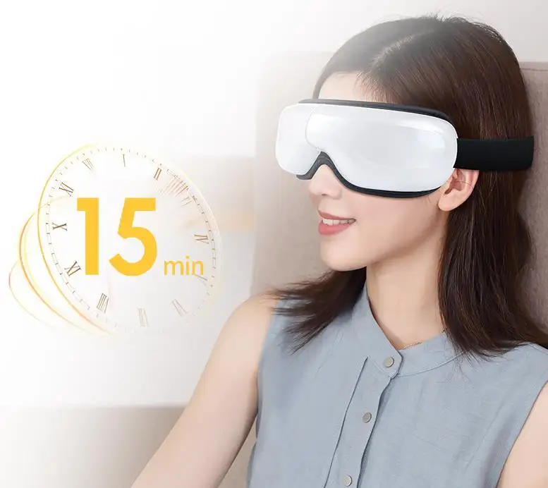 Eye massager eyecare meter folding heat to alleviate fatigue protect eyesight of household health care physical therapy