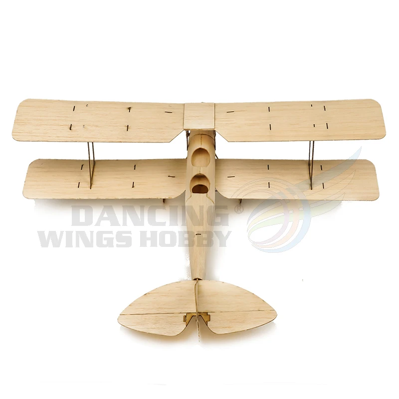 Balsawood RC Plane Mini Tiger Moth Training Airplane Model Ultra-micro Indoor Aircraft Brushed Version Kit solo K10