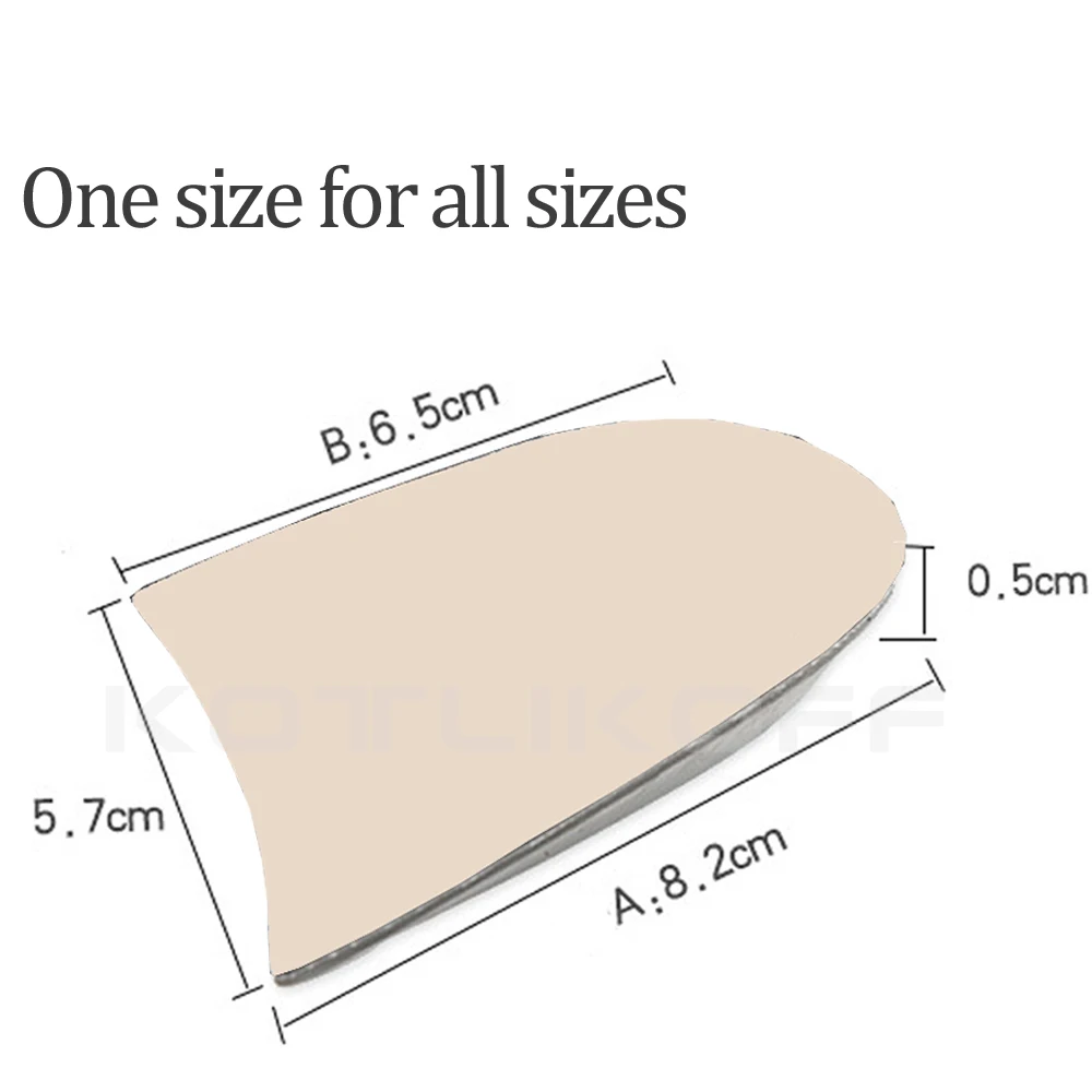 Orthopedic Shoes Sole Insoles O/X Type Leg Insoles Shoe Inserts Medial Lateral Heel Wedge Lift Silicone Pads Corrective Unisex