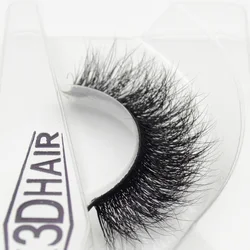 Visofree 3D Mink Eyelashes Upper Lashes 100% Real Mink Strip Eyelashes Handmade Crossing Mink Eye Lashes Extension A09