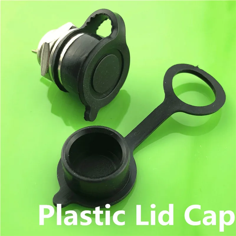 1pc GX12 2/3/4/5/6/7 Pin Male 12mm L116-121 Wire Circular Panel Connector Aviation Socket Plug with Plastic Cap Lid
