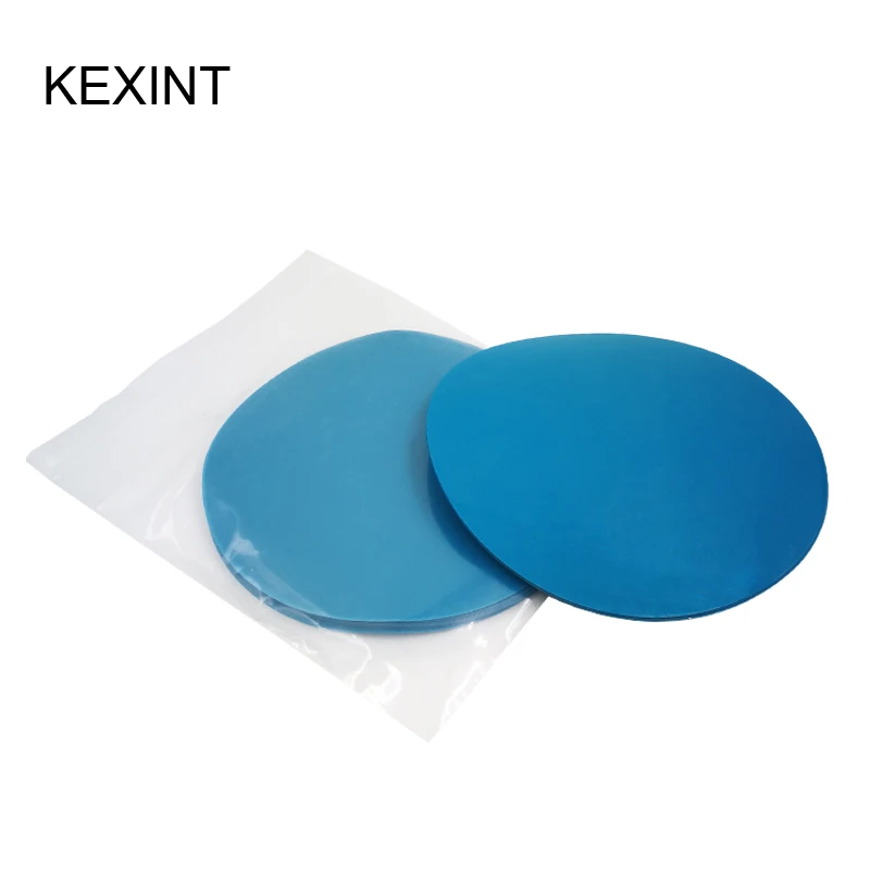 KEXINT Polishing Film Grinding Sheet Polishing Paper Films 9um blue with 127mm Diameter / 10pieces