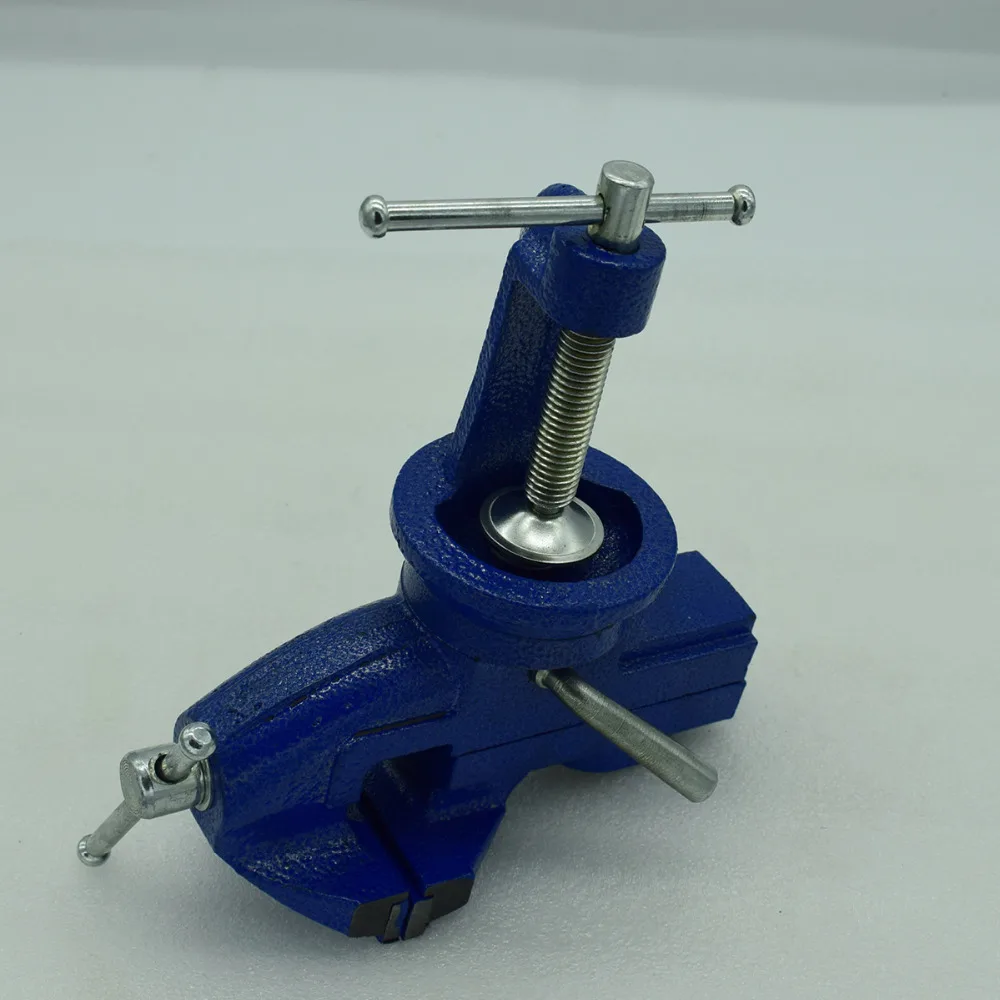 Clamp On Table Benchtop Mini Aluminum Table Clamp Vice Hobby Craft Jewelry Model Making