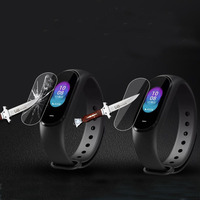 Tempered Glass Clear Protective Film Guard For Xiaomi Xiaomi Hey+ NFC band Hey Plus Smartband Bracelet Screen Protector Cover