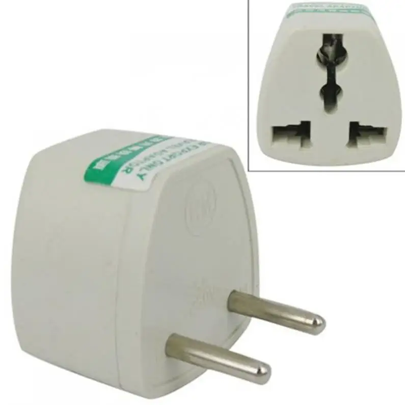US/UK to EU Universal Europe Power Plug Travel Voltage Converter Adapter