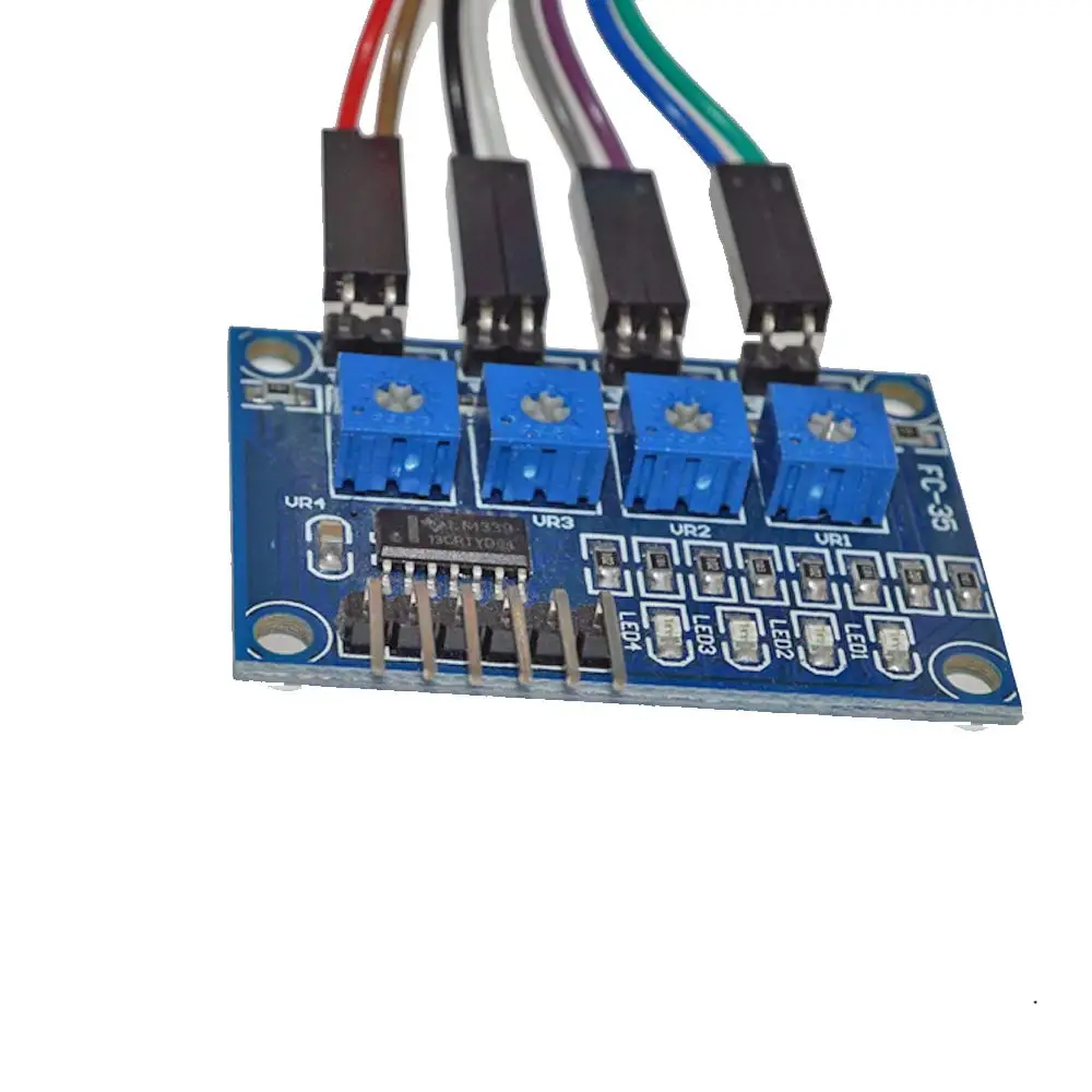 4-cách Cảm Biến Quang Mô-đun Quang Điện Trở Phát Hiện Ánh Sáng Mô-đun Quang Điện Trở Điện Áp Hoạt Động 3.3 V