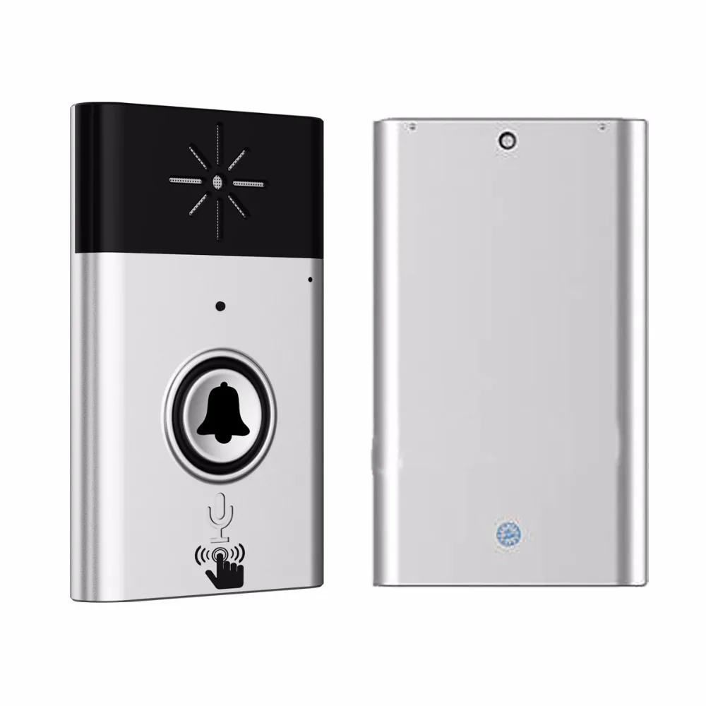 Timbre intercomunicador inalámbrico Color dorado/plateado opcional
