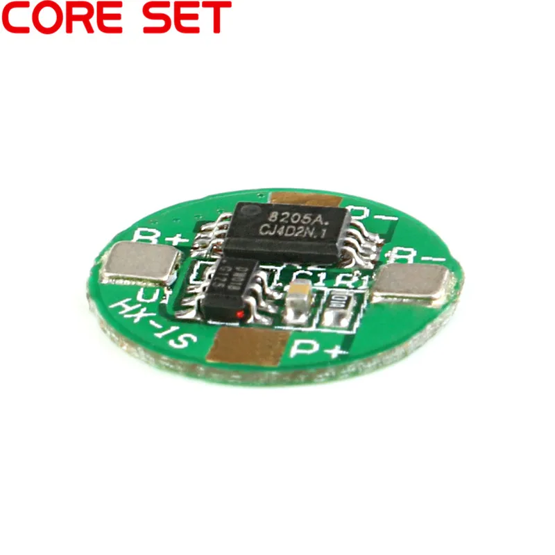 2 قطعة 3.7 فولت 18650 لوح حماية 3.7 فولت 1S 2.5A BMS PCM PCB لوح حماية البطارية ل 3.7 فولت بطارية ليثيوم أيون خلية حزمة