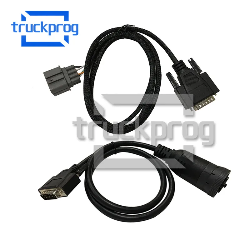 

Agricultural Excavator Construction Diagnostic Cable 6 pin Cable 9 pin Connector for JCB Diagnostic Tool