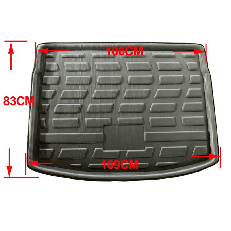 Auto Car Rear Boot Cargo Liner Trunk Floor Carpets Tray Pad Mat Mats For Subaru XV Crosstrek Impreza Hatchback 2018 2019