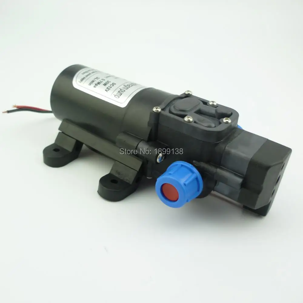 30W 3L/min Automatic pressure switch self priming diaphragm portable dc water pump high pressure 12V