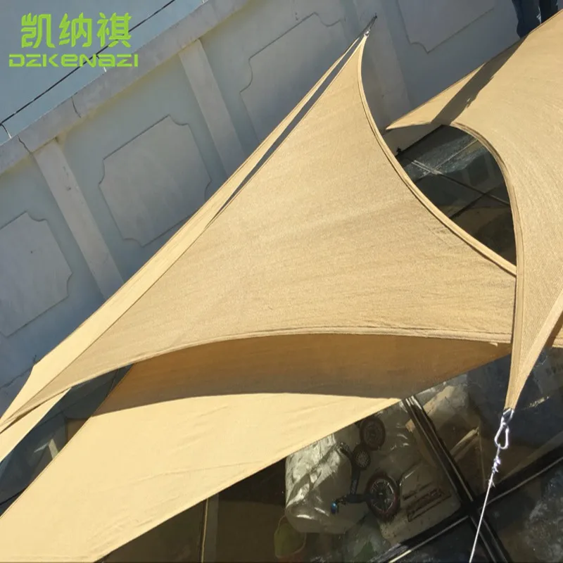 

3x3x3 M 185gsm HDPE Sun Shade Sail with 95% UV Block for Outdoor Awnings Summer Garden Pergola Camping Swimming Pool