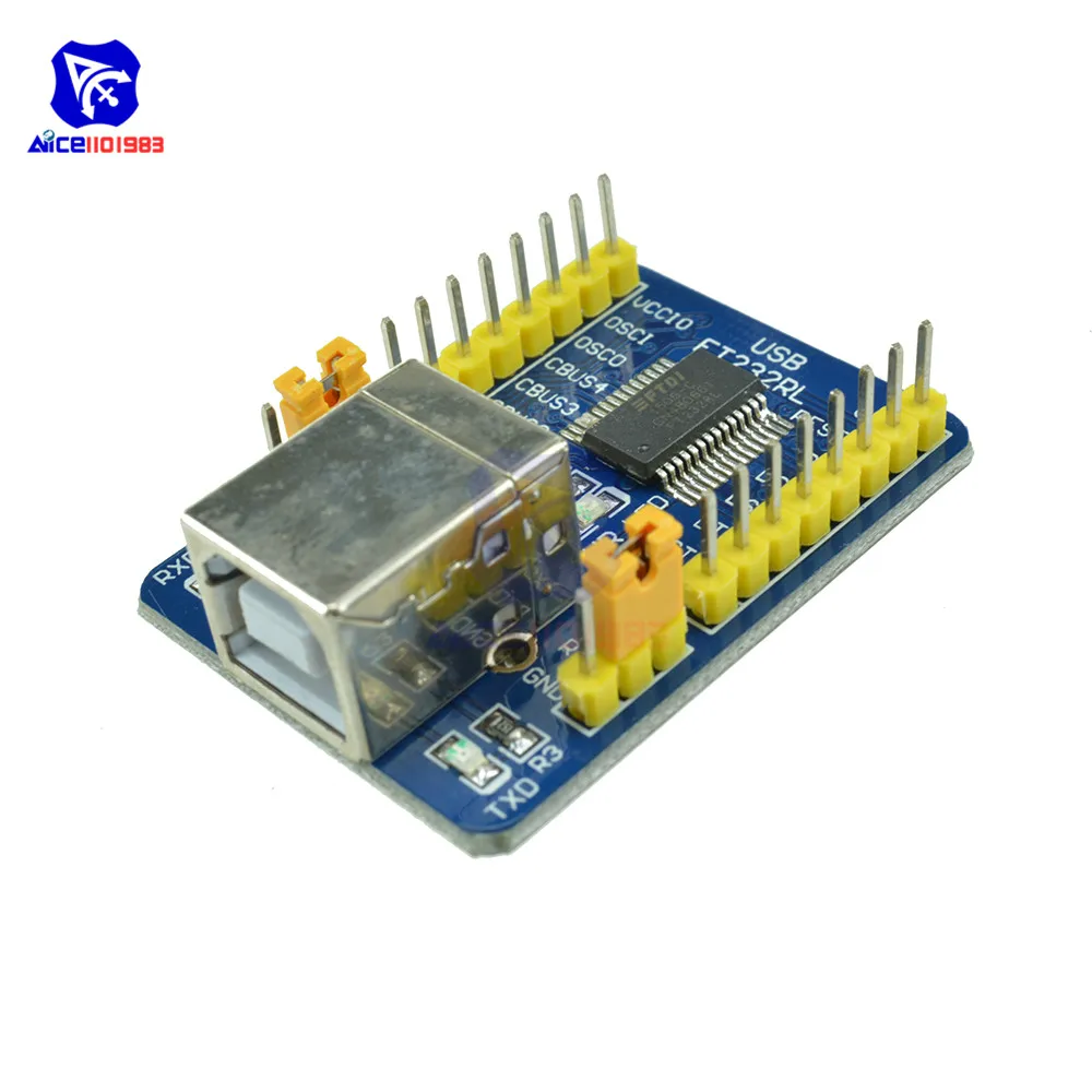 FT232RL USB Type B to Serial/TTL Converter Module for Arduino