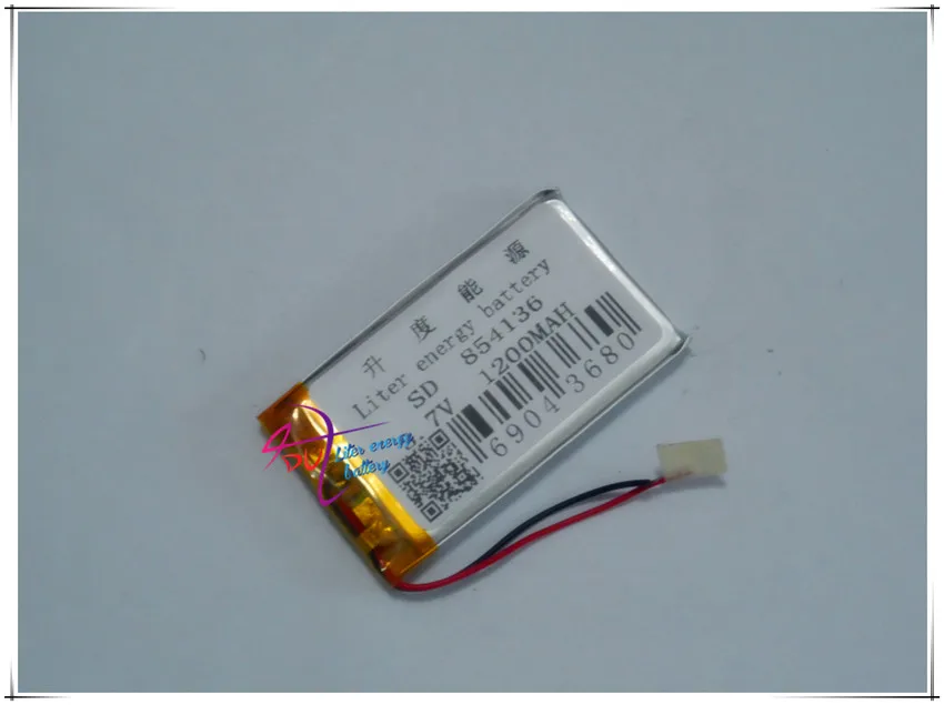 Elektrische speelgoed fabriek direct speciale security alarm backup power lithium polymeer batterij 854136 1200 mah