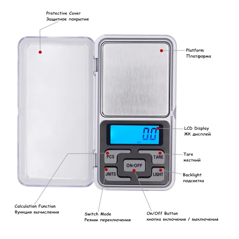 Pocket Balance Weight Digital Jewelry Scale 0.01g x 200g  With Retail box 20% off