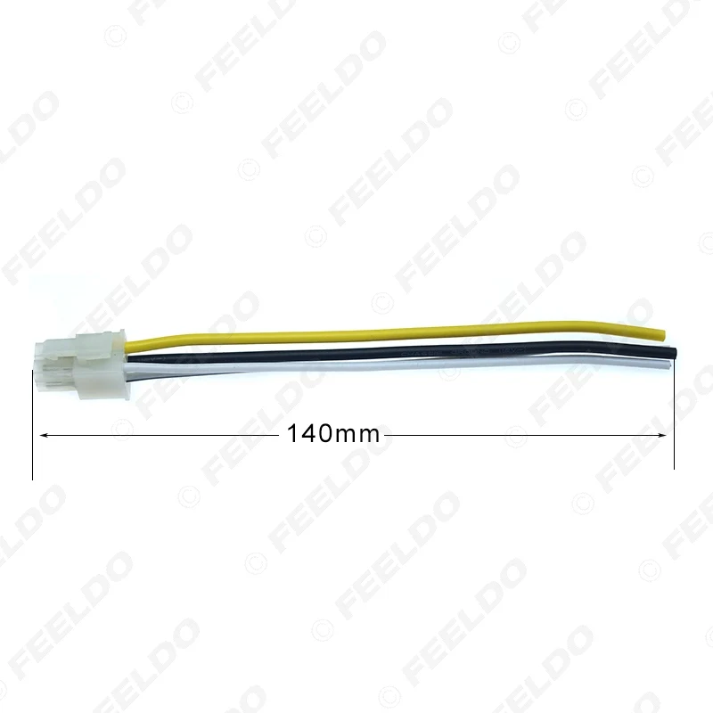 FEELDO Universal Car Wire Harness Connector 4Pin-18Pin Into Car DVD CD Radio Stereo Wire Plug Adapter #MX5697