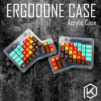 Layered Acrylic Case for ergodone custom keyboard ergo case Ergonomic Keyboard Kit acrylic plate for ergo ergodone
