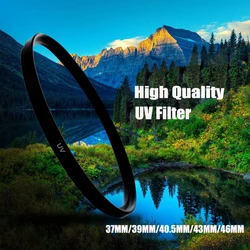 Kenko-filtro uv para câmera DSLR, acessórios de proteção de lente, 25mm, 27mm, 30mm, 30.5mm, 37mm, 39mm, 40.5mm, 43mm, 46mm