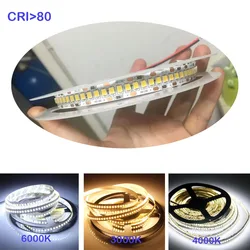 2018 New  1m  2835 SMD LED Strip 24V  1900lm 240LED/M Gold Line LED Ribbon LED Tape Light Cool White Warm White Natura