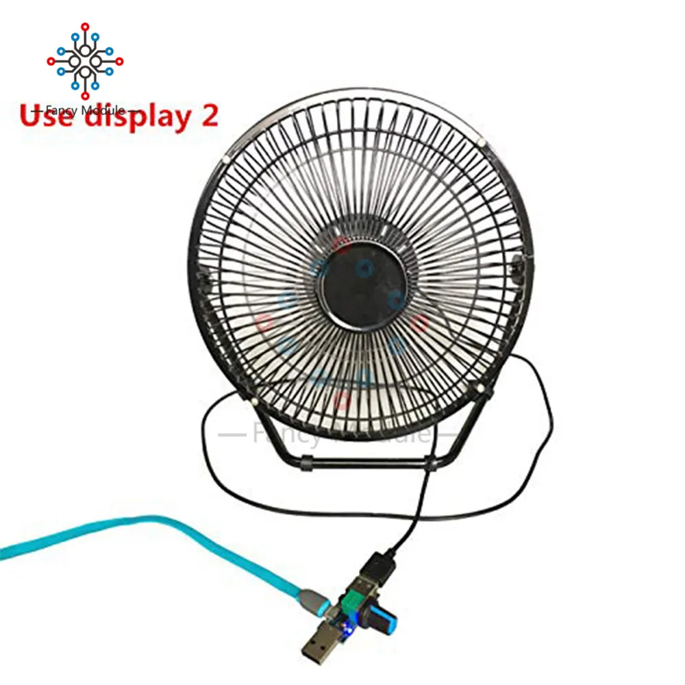 Dc 5V Micro Usb Fan Gouverneur Wind Speed Controller Air Volume Regulator Cooling Mute Multifunctionele Ruisonderdrukking Schakelaar Module