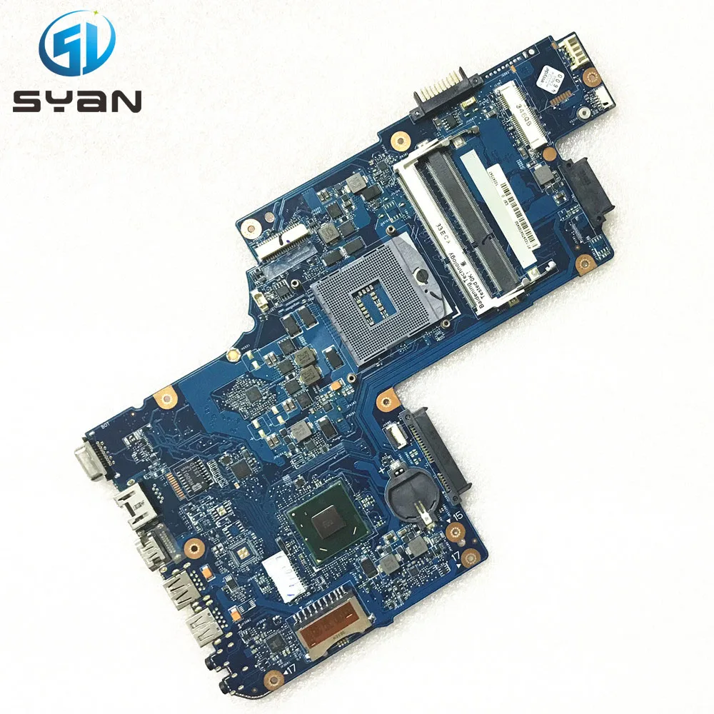 

H000052730 Laptop Logic board for Toshiba Satellite C850 C855 L850 L855 C850-1HE C850-1CW Motherboard HM70 free cpu works