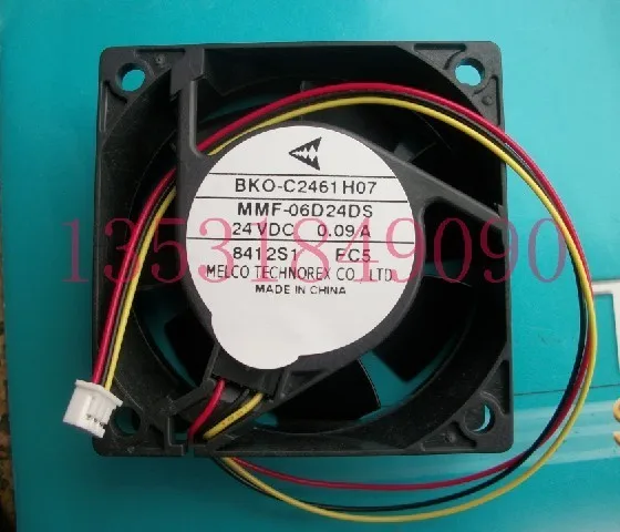 NEW MELCO FOR Mitsubishi servo frequency BKO-C2461H07 MMF-06D24DS-FC5 cooling fan