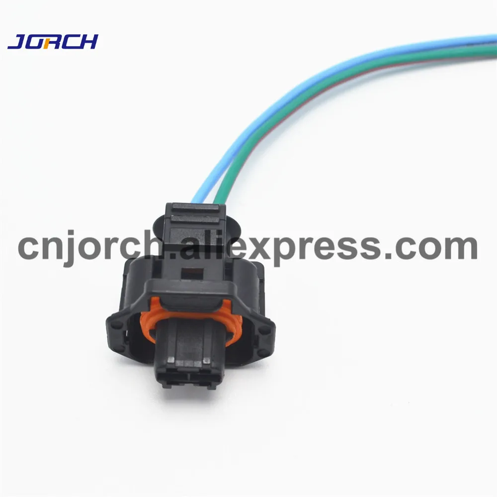 1pc 2 Pin Way Boschs Wire harness Female Diesel Common Rail Injector Plug Socket Electric Pigtail plug With 20cm Wire