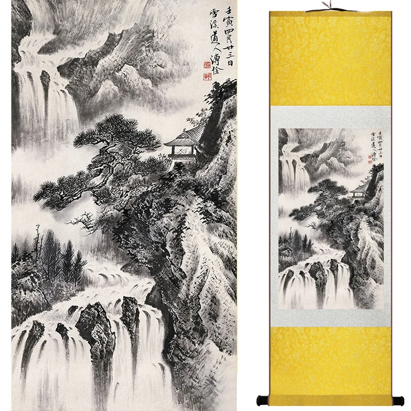 Hotsale  landscape art  painting Chinese traditional art painting China ink painting  fashion painting home decoration