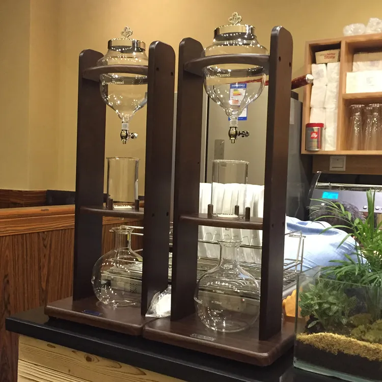 ティアモウォータードリップコーヒーメーカー/ウォータードリッパーコーヒーメーカー/アイス & コールドドリップコーヒーメーカー10カップhg6360