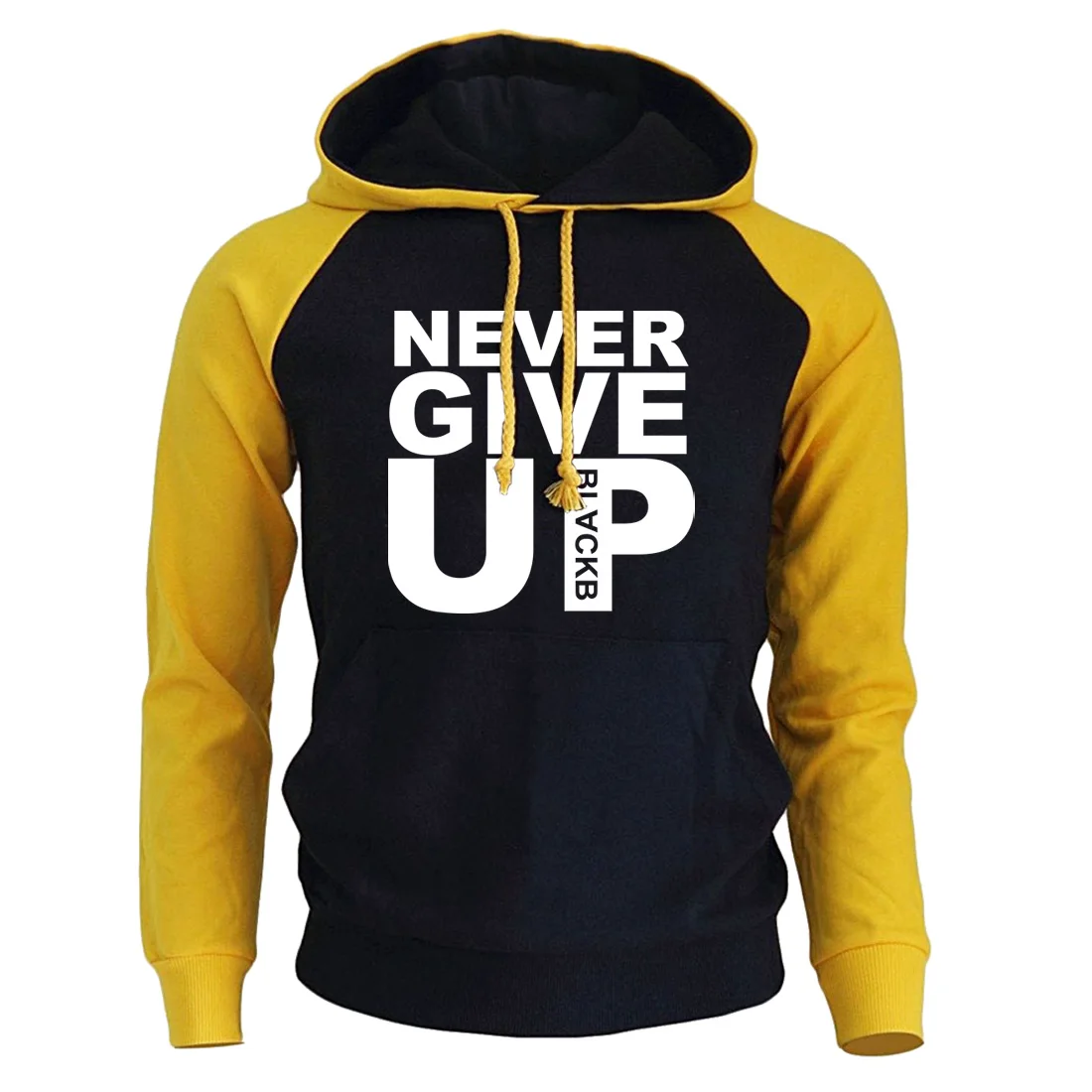 Mohamed Salah Never Give Up Letter Printed Mens Sweatshirt Hoodies Fashion Streetwear Male Hoodie Autumn Winter Fleece Hoody Men