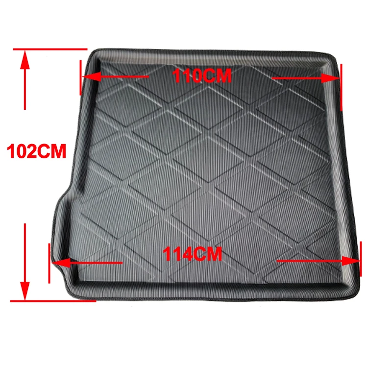 Car Rear Trunk Mat Cargo Tray Boot Liner Carpet Protector Floor For BMW X5 (E70 F15) 2007 - 2017 2018 For BMW X5 M 2010 - 201818