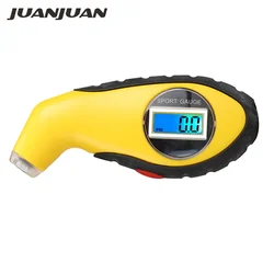 Tyre Air Pressure Gauge Meter Electronic Digital LCD Car Tire Manometer Barometers Tester Tool For Auto Car Motorcycle