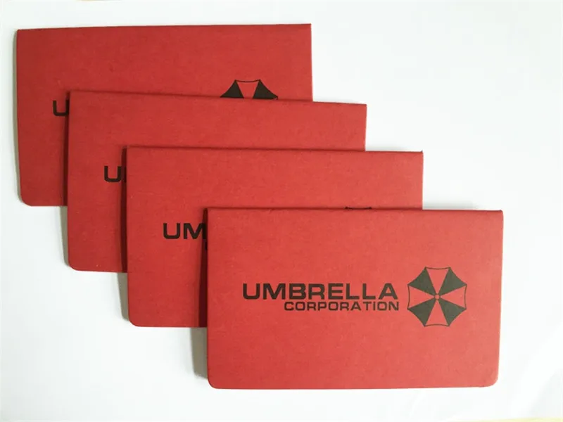 New RACCOON CITY Dep Cosplay Umbrella Corporation Permit Passport Game Cosplay Props Gifts Custom Made