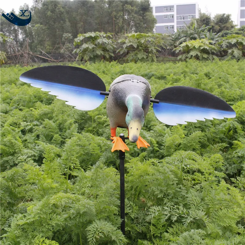 Duck Motor Hunting Decoy with Magnet Spinning Wings, Speed Control, 6V, 12V, 6V, 12V