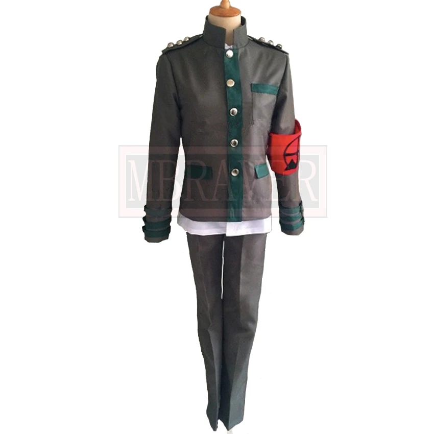 Anime New Danganronpa v3 Korekiyo Shinguji Cosplay Costume School Uniform Custom-made