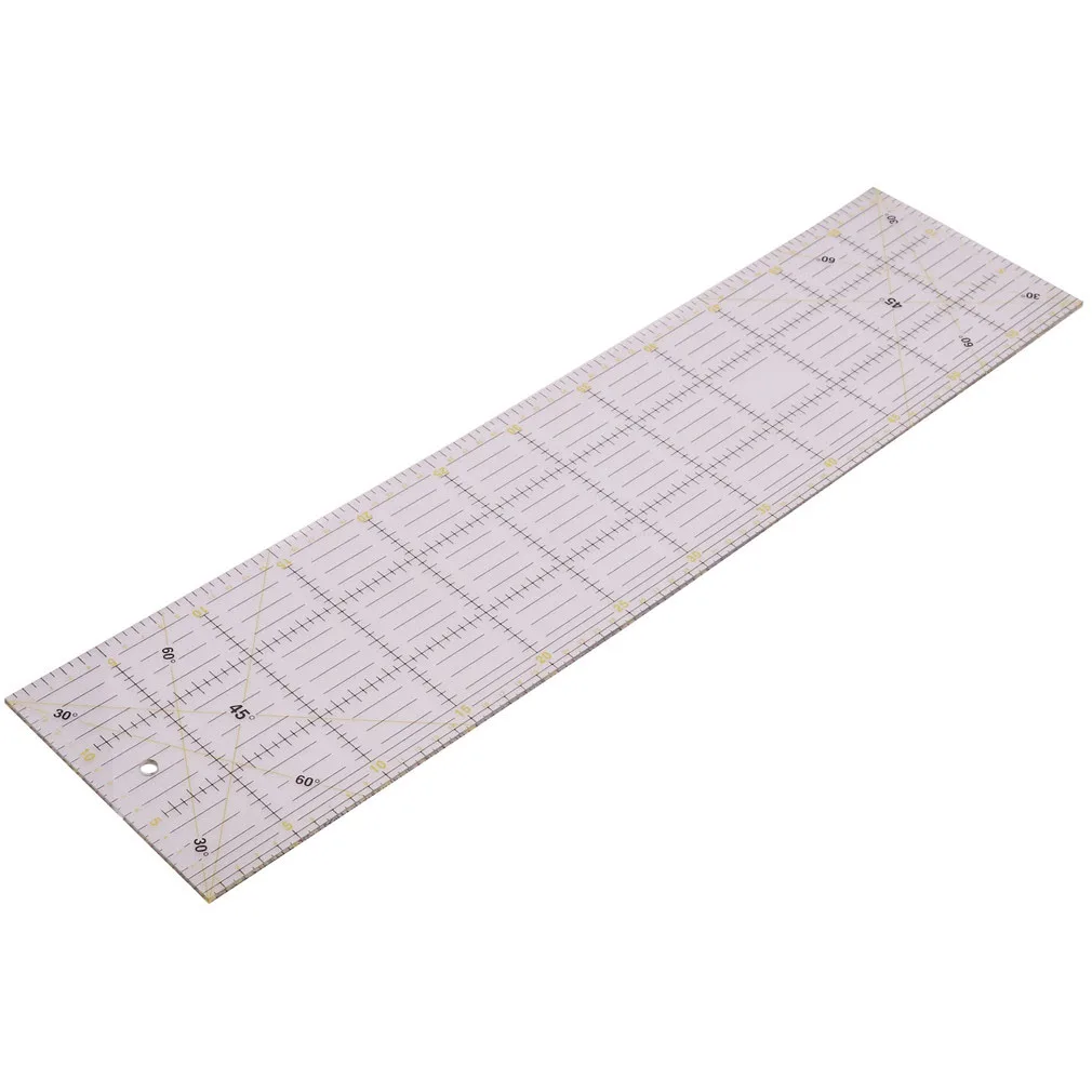 1 Pcs 60x15x0.3cm Measuring Ruler Tailor Cutting Patchwork Ruler Student Diy Hand Footage International General