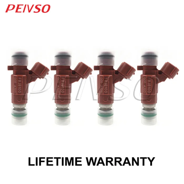 

PEIVSO 4pcs 16600-5L300 FBJB100 0280155937 Fuel Injector For Nissan Sentra N16 D22 1.8L 1.6L 1.3L l4 2000~2002