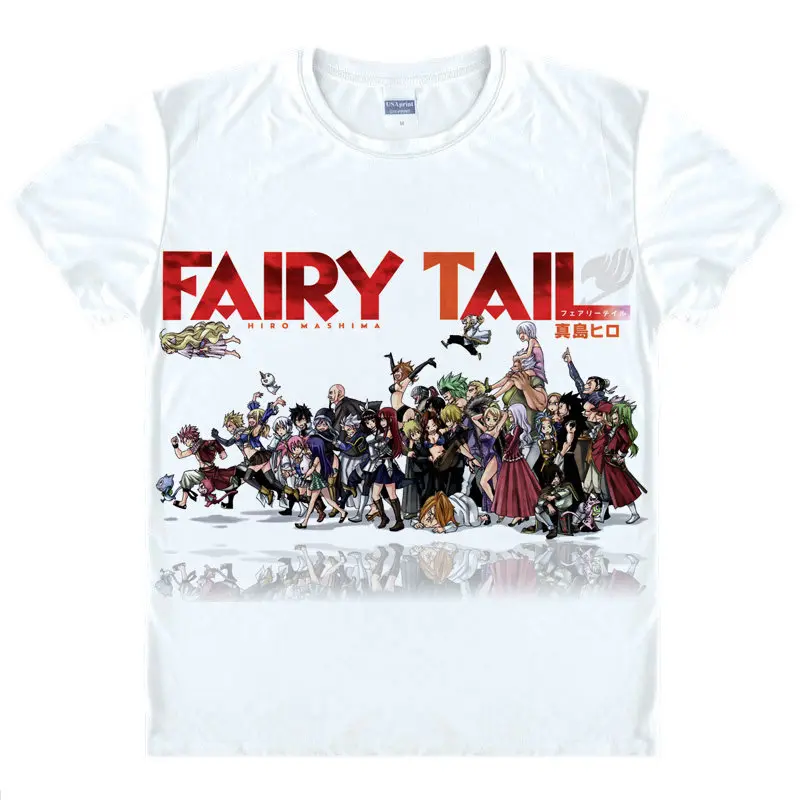 Fairy Tail T-Shirt flying cat Shirt Fast Drying T-shirts anime costume summer T-Shirts For Girls lolita anime cosplay Clothes a