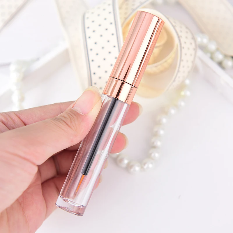 1Pcs 6ML DIY Transparent Empty Mascara Tube Mascara Bottles Eyelashes Eyeliner Vials Eyelash Eyeliner Wands Funnels 2 Colors
