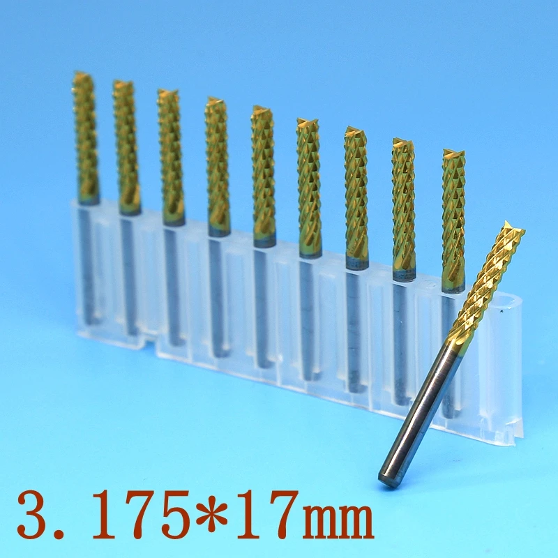 cnc milling machine Strawberry PCB Milling Cutter Corn Teeth Metal Tungsten Carbide CNC Engraving CNC Router Woodworking Cutting