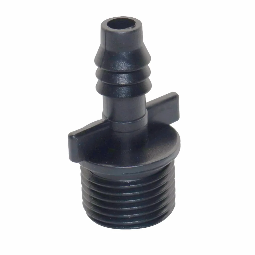 

5 pcs 1/2 inch to 8 mm Joint Reduction Hose Repair Connectors homebrew irrigation system pipe fittings plastic